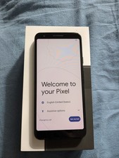Google Pixel 3a 64GB Unlocked Black Very Good condition