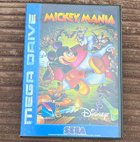 Mickey mania sega mega - mickey,