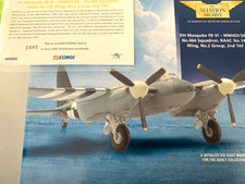 CORGI aviation 1/72  PDH MOSQUIT0 FB V1 MM403/SB  AA32802 CERTIFICATE  BOXED