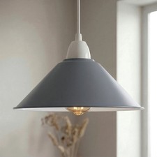 Vintage Metal Lamp Shades