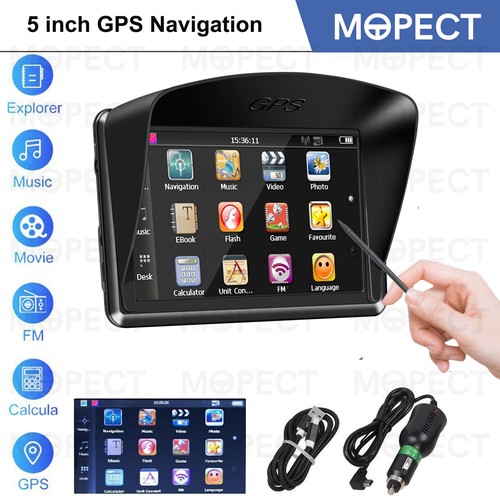 Inch 8gb sat nav car - 5'',
