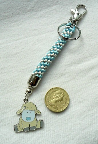 Bag charm you blue - charm,, 'me-to-you'/'blue