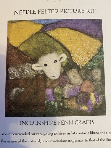 Needle felting kit - felting, sheep