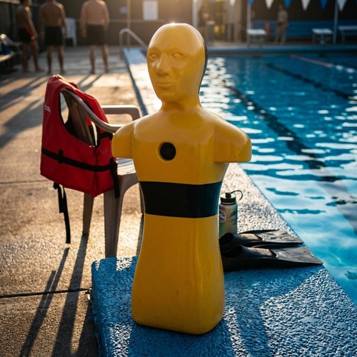 Water rescue mannequin yellow - rescue,