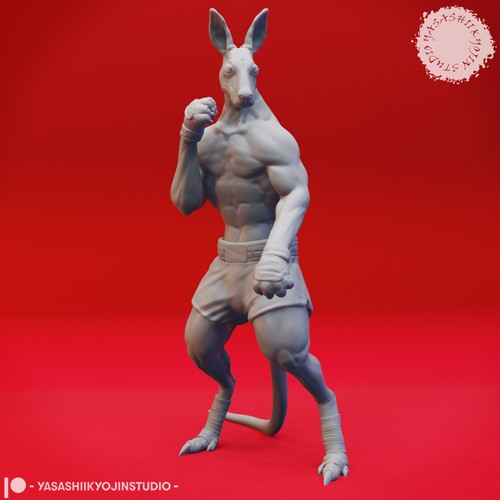Roo der nahkämpfer - roo, miniature