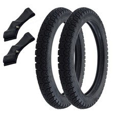 2x Tyre 2,75-17 incl 2x Tube