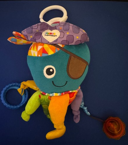 Tomy lamaze octopus soft toy - soft,