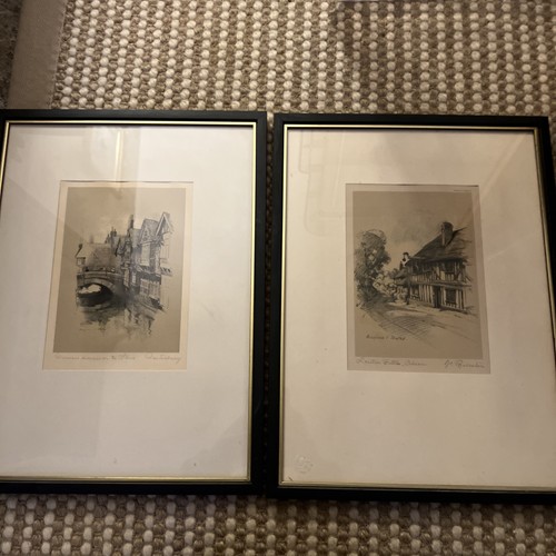 Pair marjorie bates signed - pair,