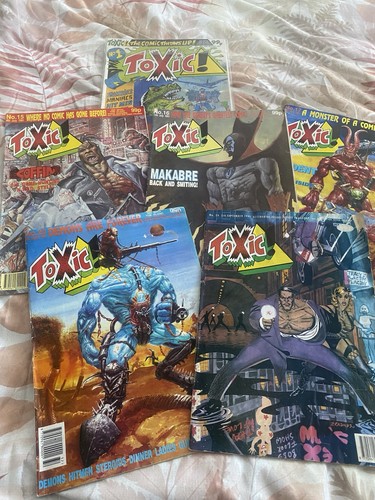Vintage toxic comic bundle - toxic,