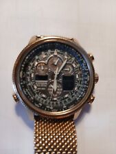 Citizen Navihawk A.T Men's Gold Watch - (JY8039-54E)