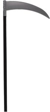 HALLOWEEN DELUXE SCYTHE PROP 102CM GRIM REAPER FANCY DRESS COSTUME ACCESSORY
