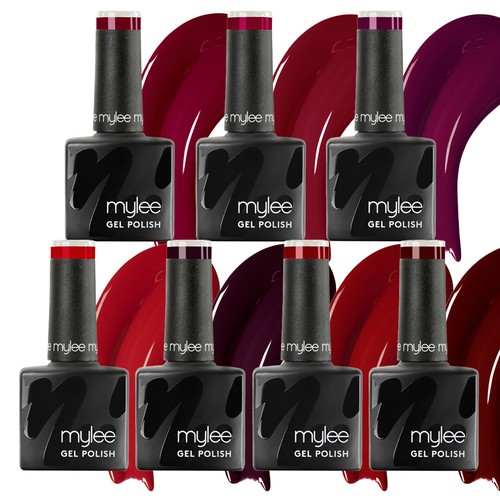 Mylee gel nail polish red - mylee,