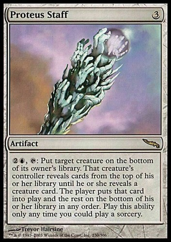 Proteus staff mirrodin - staff,