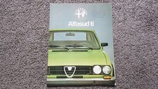 ALFA ROMEO ALFASUD TI SALES