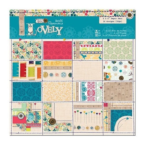 Papermania lovely sample paper - papermania,