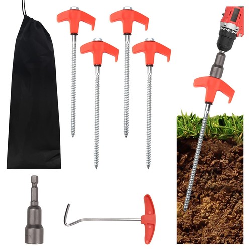 Pcs tent stakes heavy - 4,