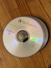 Verbatim DVD-R 4.7GB Discs -