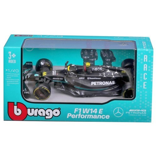 Bburago mercedes w14 - bburago, 1:43
