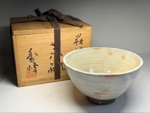 Japanese matcha tea bowl hagi - tea,