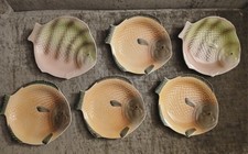 Shorter & Son Fish-Shaped Plates and Serving Dish - Vintage