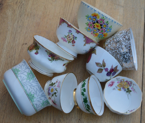 Vintage bone china - vintage,