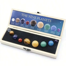 Solar System Natural Crystal