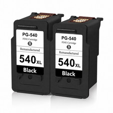 2pk 540 black ink - black,