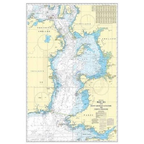 Admiralty chart 1121 irish - 1121,
