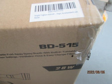 Fengda Portable Airbrush Hobby Spray Booth Spray Box BD-515 with LED Lights & T