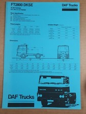Daf trucks ft2800 - daf,