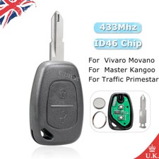 Remote Key Fob For Vauxhall