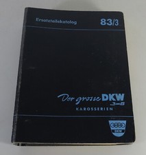 Parts catalogue/parts list DKW