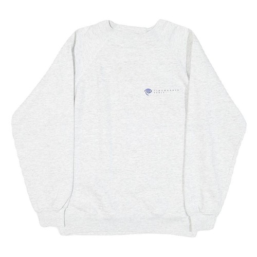 Hanes mens white sweatshirt - hanes,