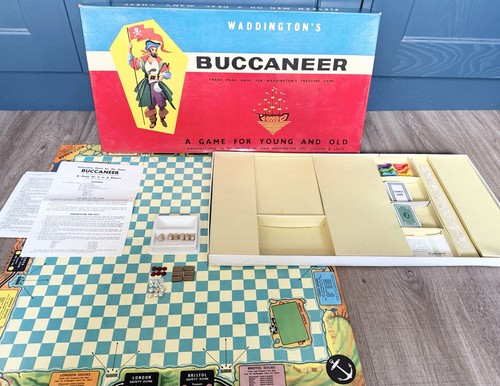 Vintage buccaneer board - board, game