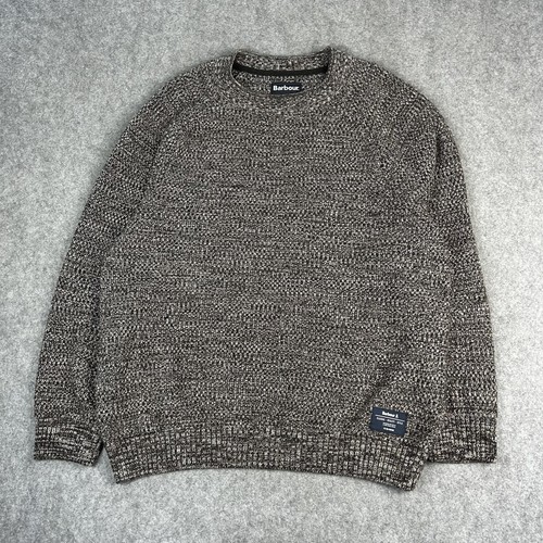 Barbour jumper mens brown - xl,
