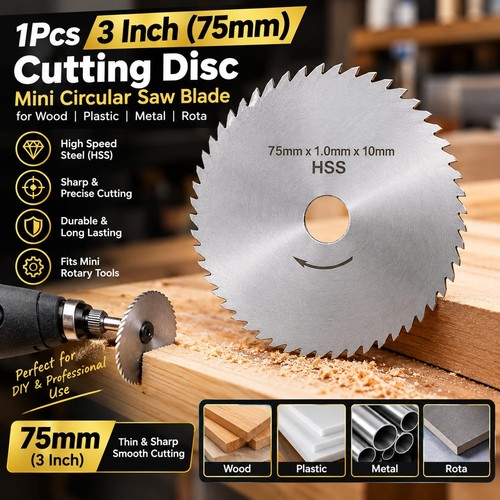 1pcs 3inch 75mm cutting disc - 3inch,