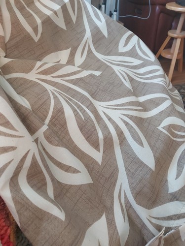Tab top curtains lined - tab, new