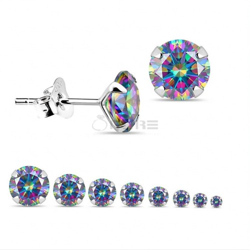 Rainbow round crystal - rainbow,