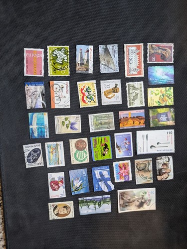 Vintage european stamps - 33,