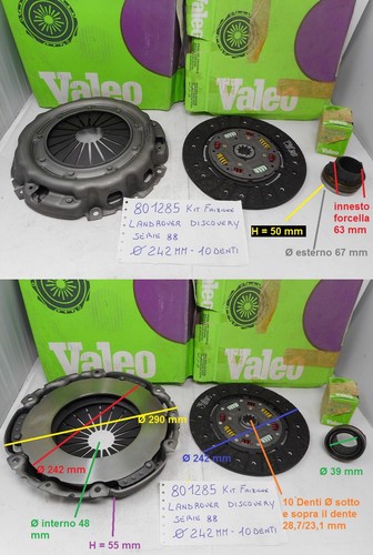 Clutch set land rover series - set,