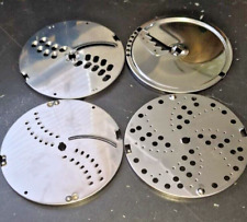 4 BRAUN MULTIPRACTIC GRATING CUT DISCS 500ml 1000ml BOWL 4258 4259 4261 #..1