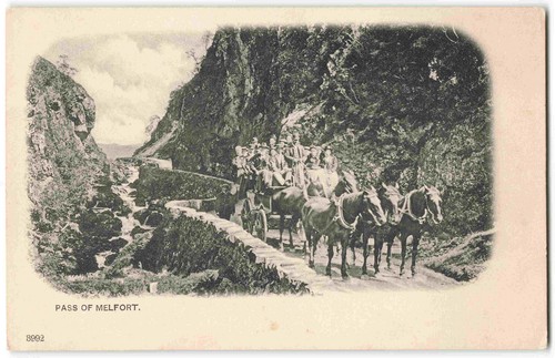 Pass melfort horse drawn - pass, of