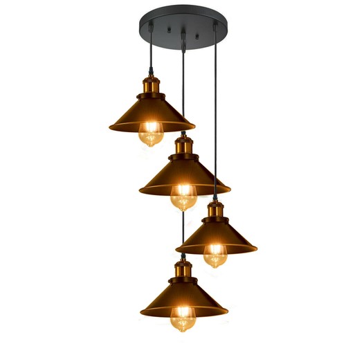 Vintage industrial pendant - industrial,