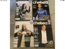4 x Chelsea Football Club Official Magazines 2007/8/9