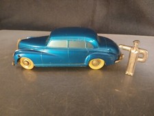 Vtg.1950's Prameta-Kolner W. Germany, Blue Mercedes-Benz 300 Wind-up Metal Car