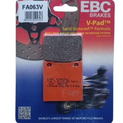 Fa063v ebc brake pads fit - ebc,