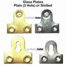 Qty 100 - GLASS MIRROR PLATES