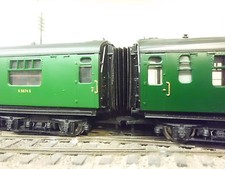 bachmann sr/br bulleid bellows corridor connectors x 5 oo em p4 finescale