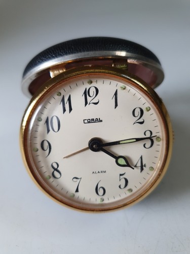 Coral vintage alarm travel - ,