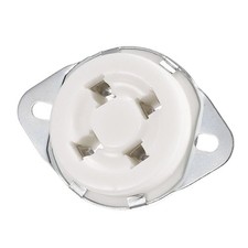4pin Tube Socket Ceramics,for